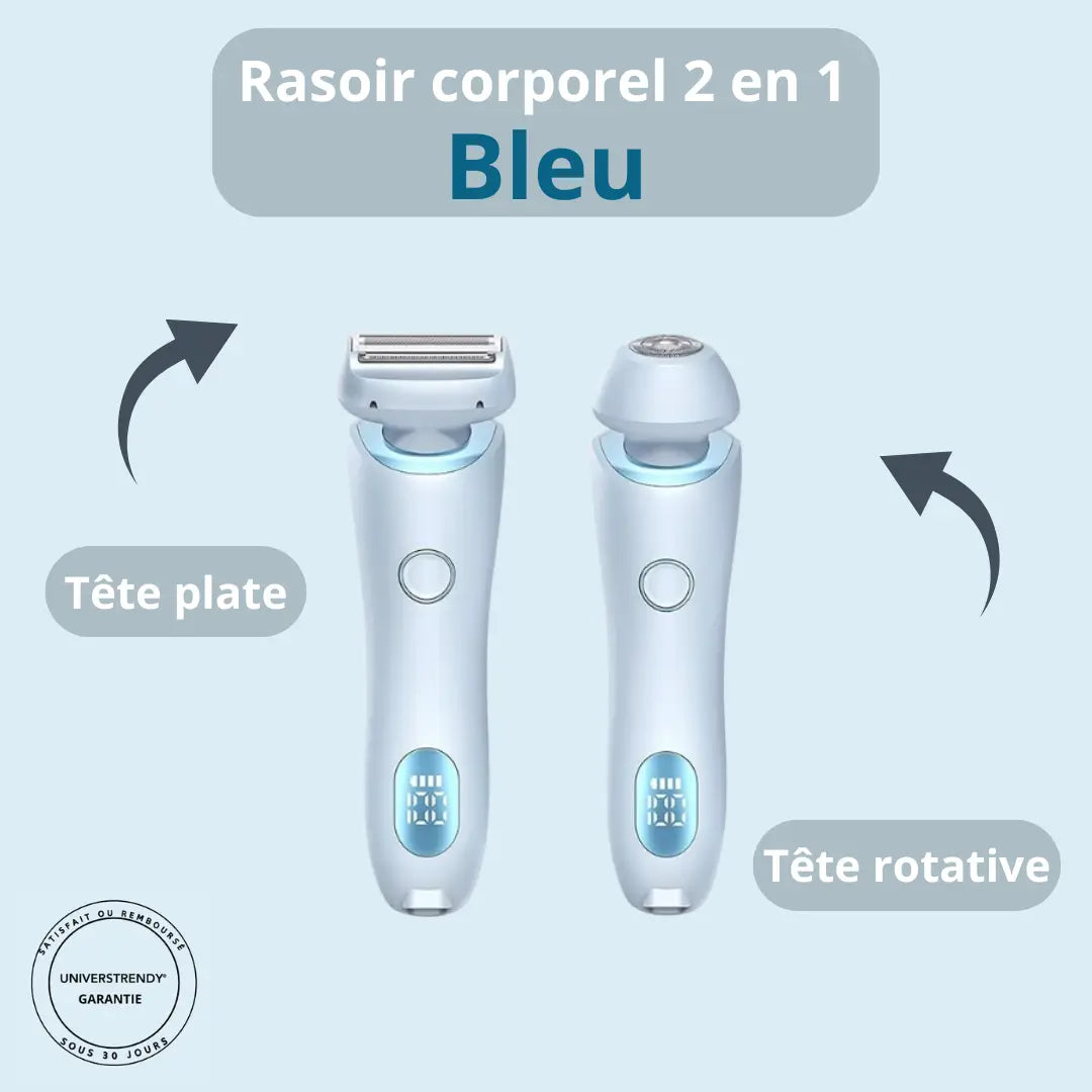 UNIVERSTRENDY® | Rasoir électrique 2 en 1 pour femme