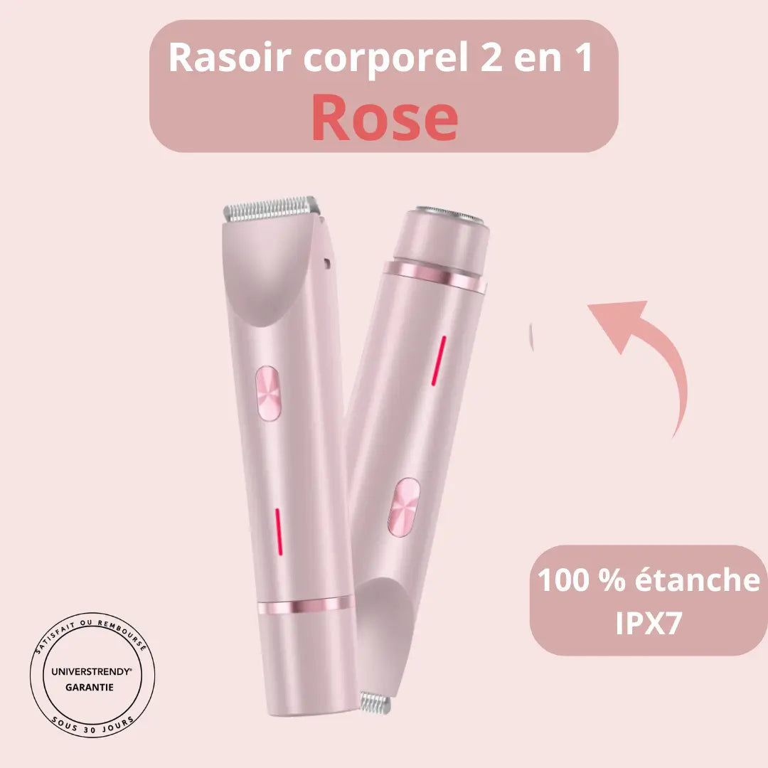 UNIVERSTRENDY® | Rasoir électrique 2 en 1 pour femme
