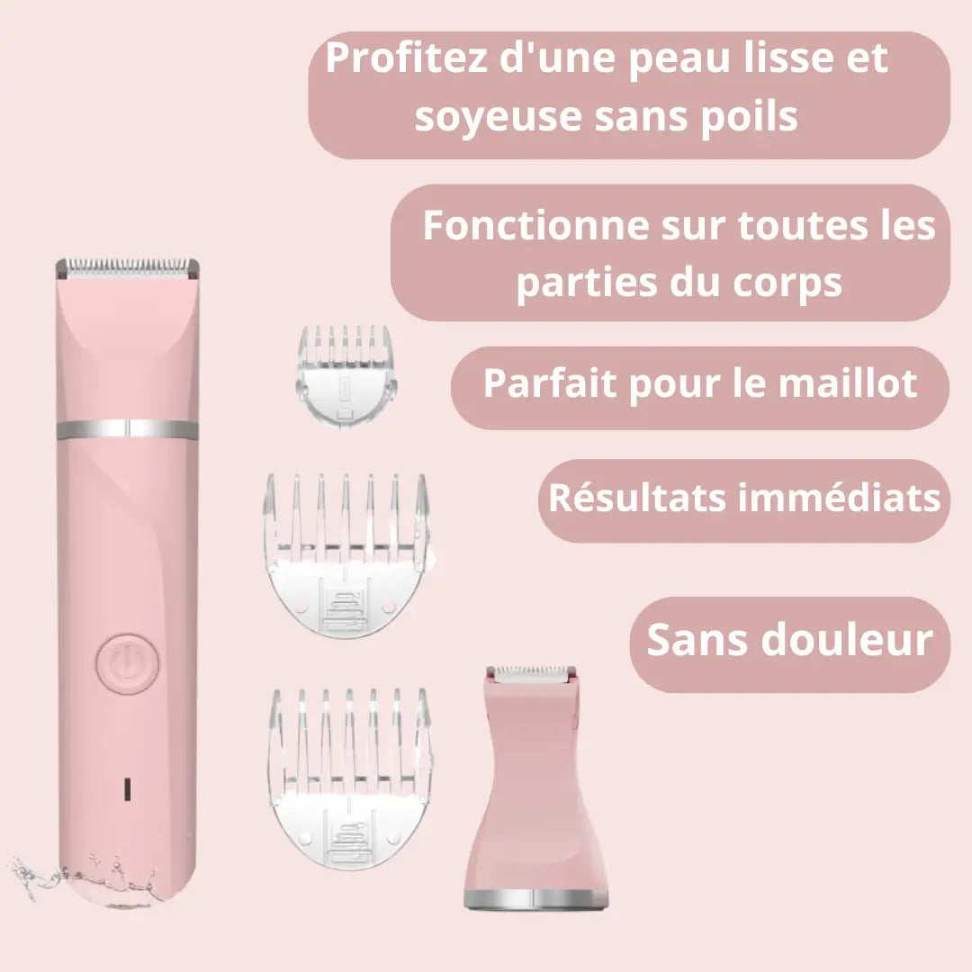 UNIVERSTRENDY® | Rasoir électrique 2 en 1 pour femme